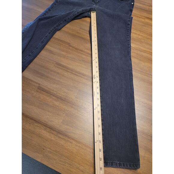 J.McLaughlin Lexi Skinny Jeans Sz 8 Black Stretch Mid Rise Denim EUC - Picture 8 of 11